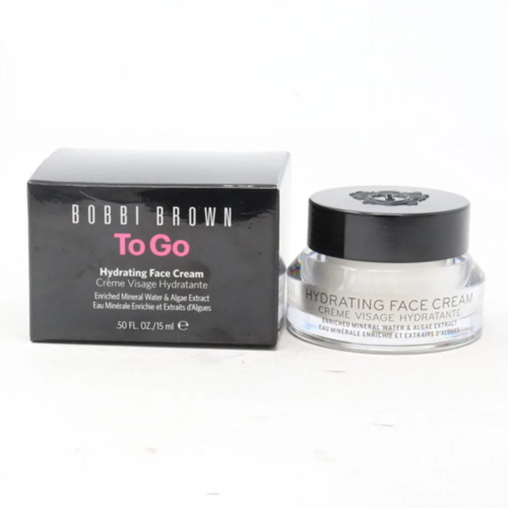 Bobbi Brown To Go Hydrating Face Cream  0.50oz/15ml New With Box