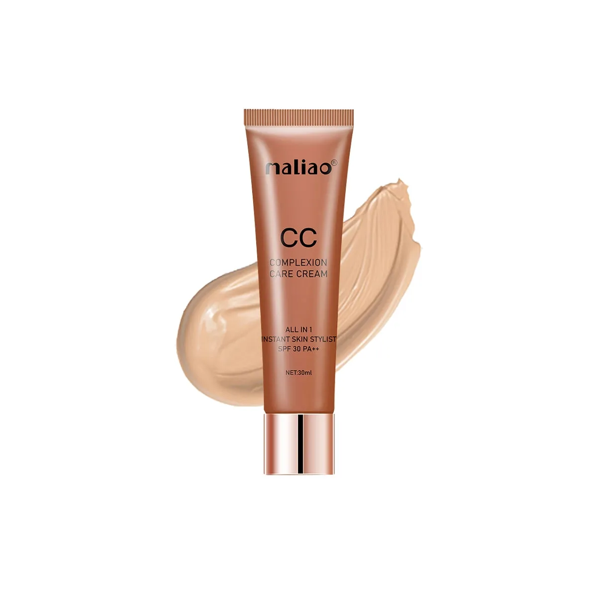 Maliao All-in-One Instant Skin Stylist CC Cream SPF 30PA   - Flawless Coverage & Sun Protection