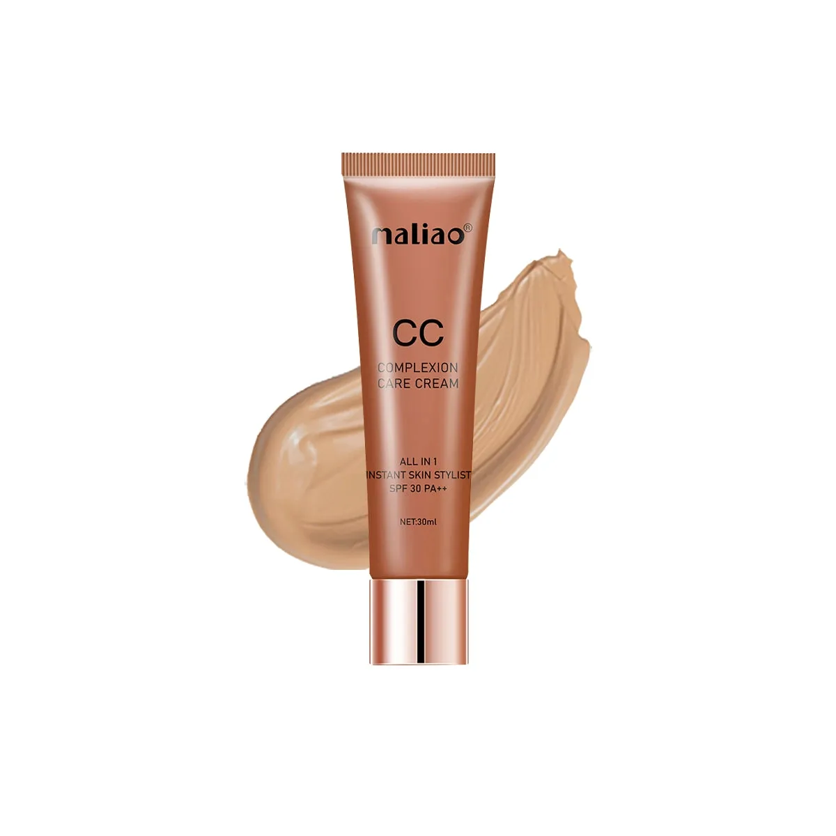 Maliao All-in-One Instant Skin Stylist CC Cream SPF 30PA   - Flawless Coverage & Sun Protection