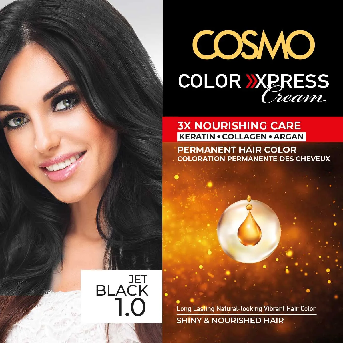 PERMANENT HAIR COLOR NATURAL 1.0 JET BLACK