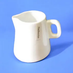 Porcelain Ceramic Milk Jar 260ml White Pitcher